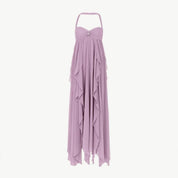 Zomerjurk Dames met Open Rug - Diamantster-detail