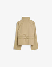 Kort dames trenchcoat jasje met ceintuur