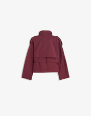 Kort dames trenchcoat jasje met ceintuur