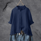 Dames blouse met klassieke pasvorm - Lente en zomer