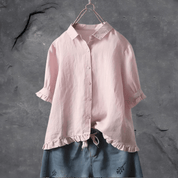 Dames blouse met klassieke pasvorm - Lente en zomer