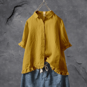 Dames blouse met klassieke pasvorm - Lente en zomer