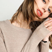 Sweater dames ronde hals | Comfortabele trui voor elke gelegenheid