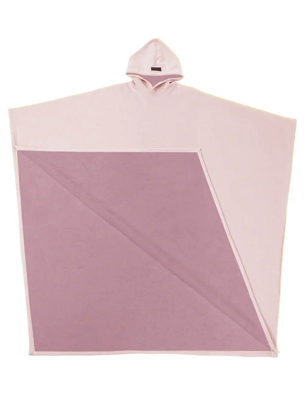 Deken met mouwen | Oversized trui met capuchon en pluche binnenkant