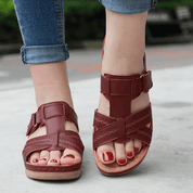 Dames sandalen met dikke zool