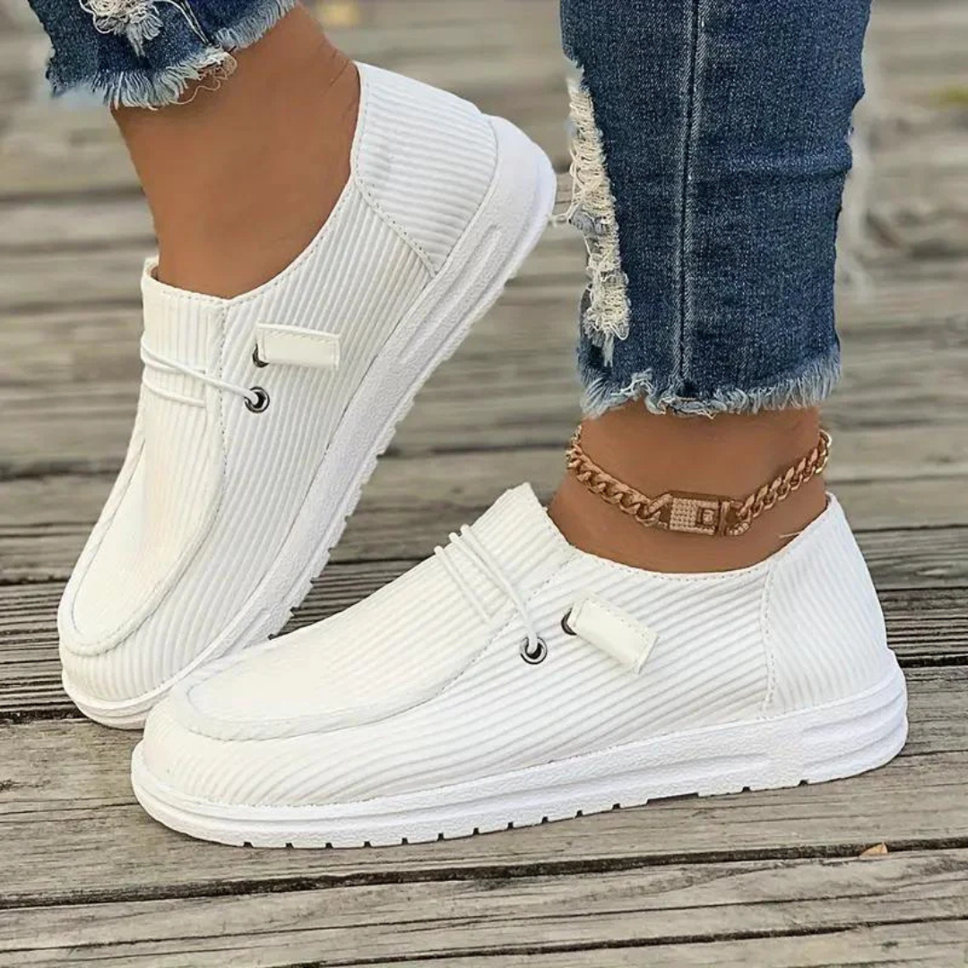 Dames instapschoenen plat slip on loafers zomer