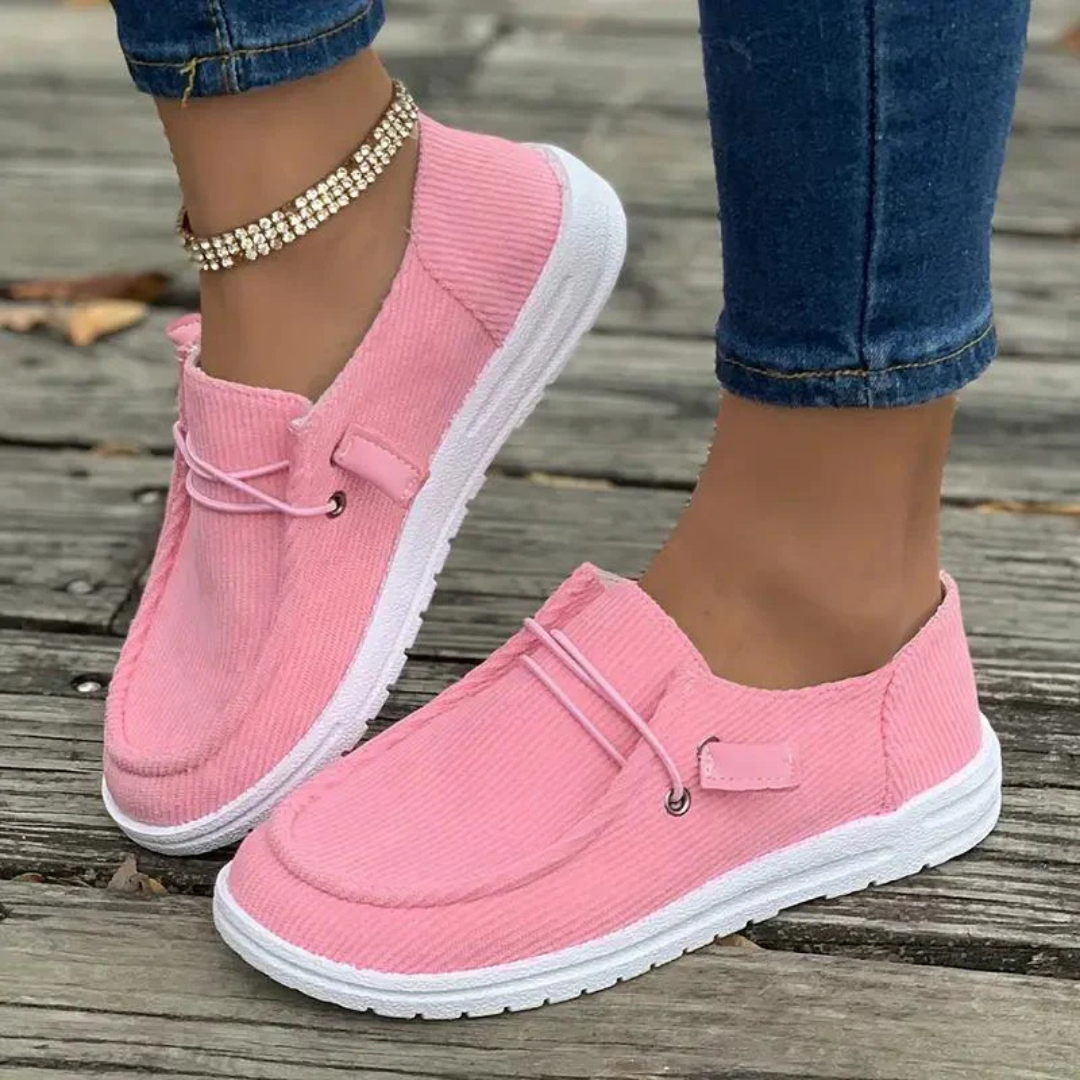 Dames instapschoenen plat slip on loafers zomer