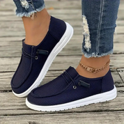 Dames instapschoenen plat slip on loafers zomer