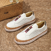 Dames pantoffels met voetbed ondersteuning modern design