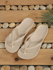 Dames slippers voor de zomer met extra dikke zool
