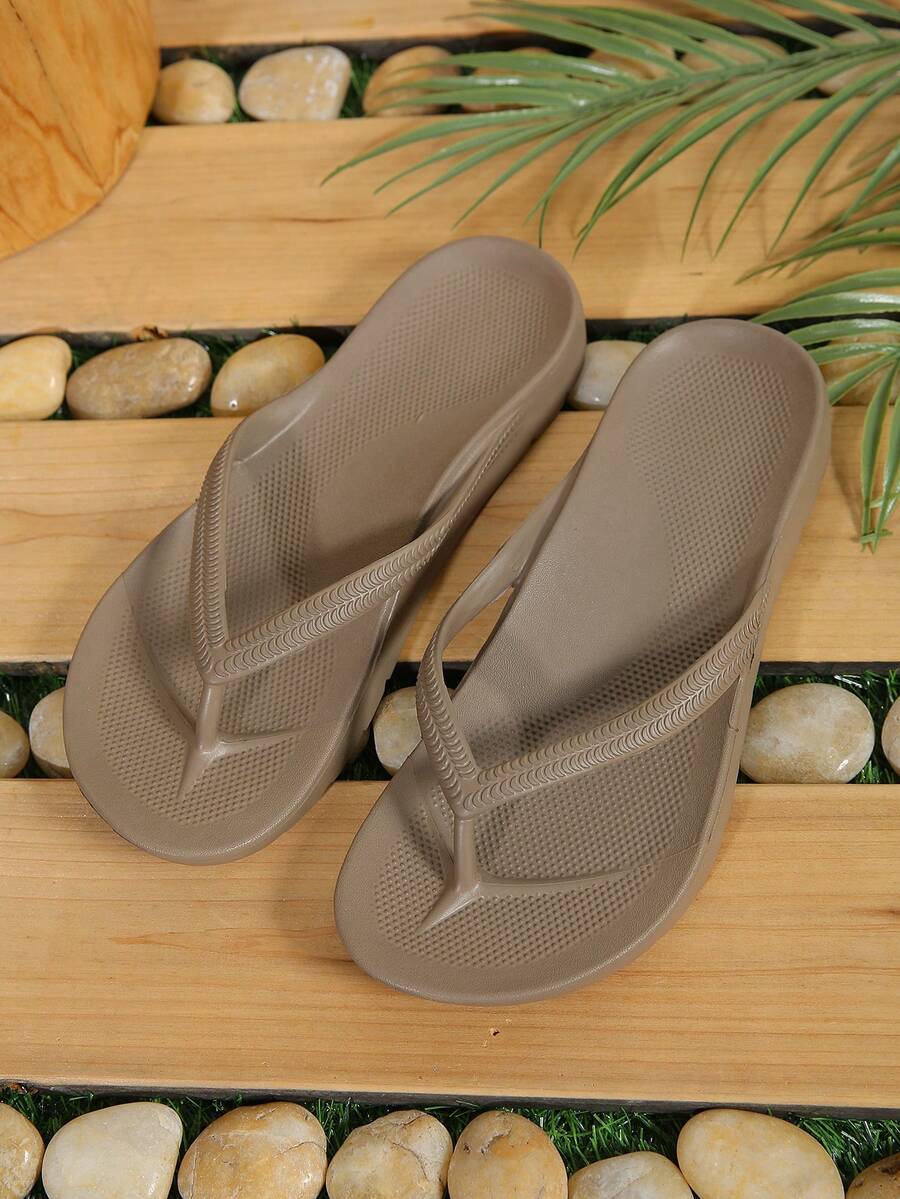 Dames slippers voor de zomer met extra dikke zool