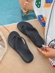 Dames slippers voor de zomer met extra dikke zool