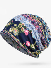 Dames muts | Boho print beanie