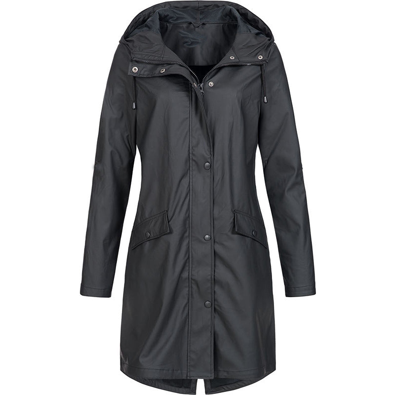 Lange Dames Waterafstotende Jas met Capuchon | Parka of Tussenjas