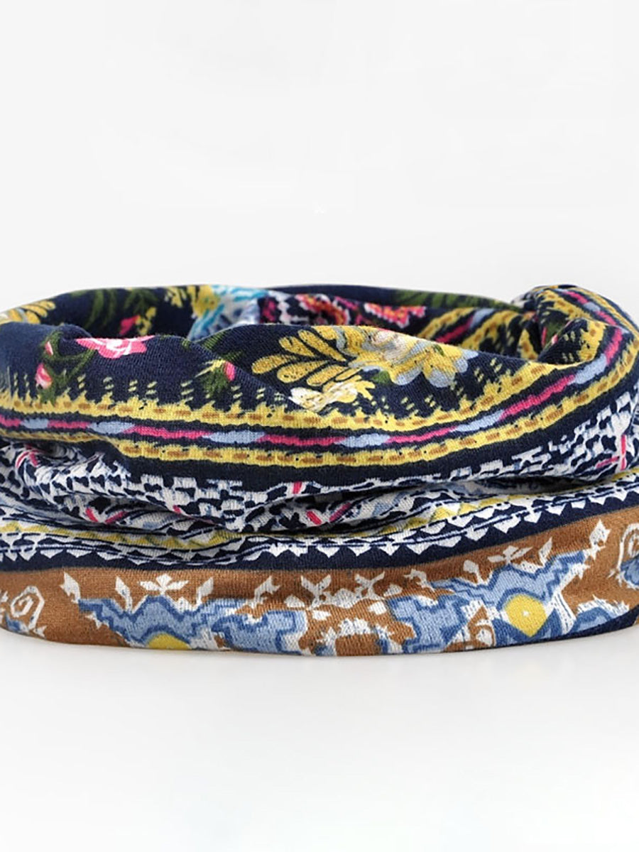 Dames muts | Boho print beanie