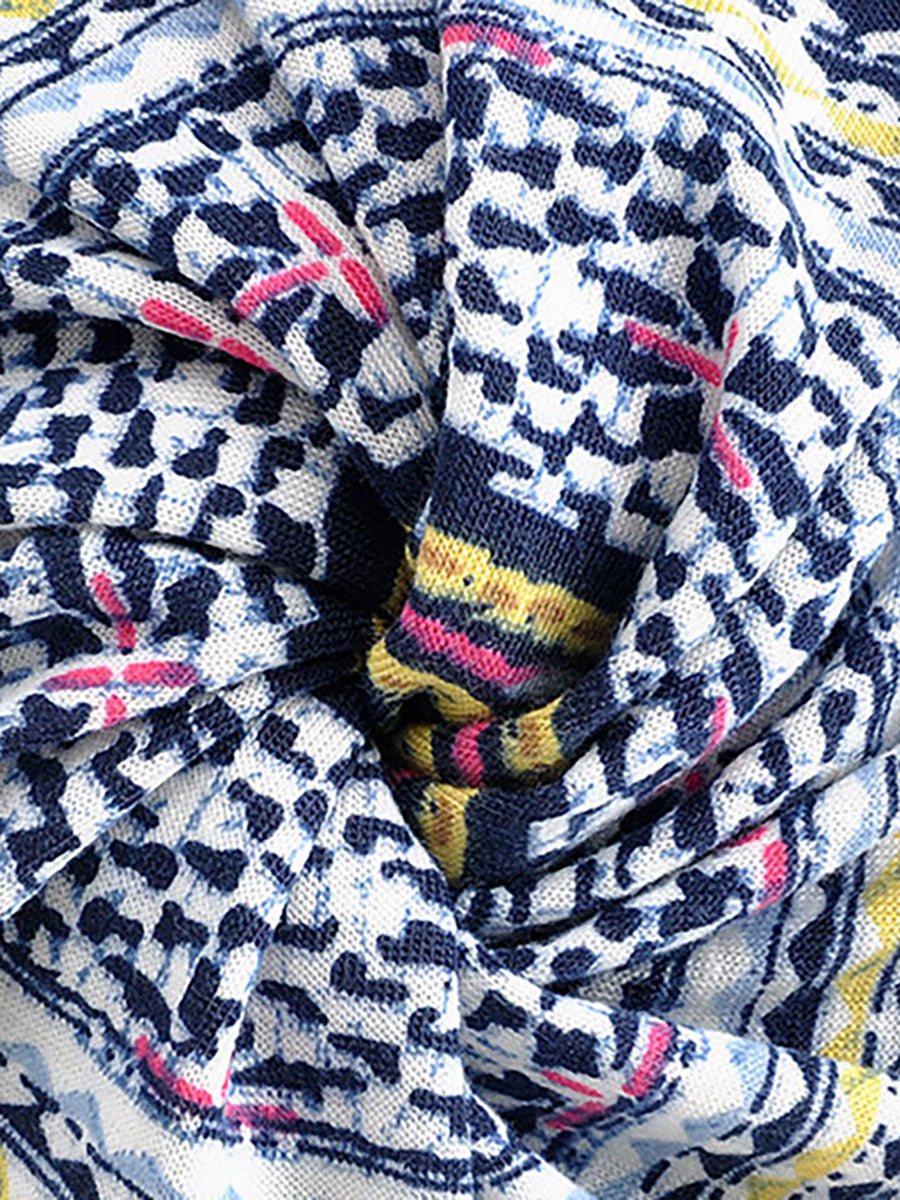 Dames muts | Boho print beanie