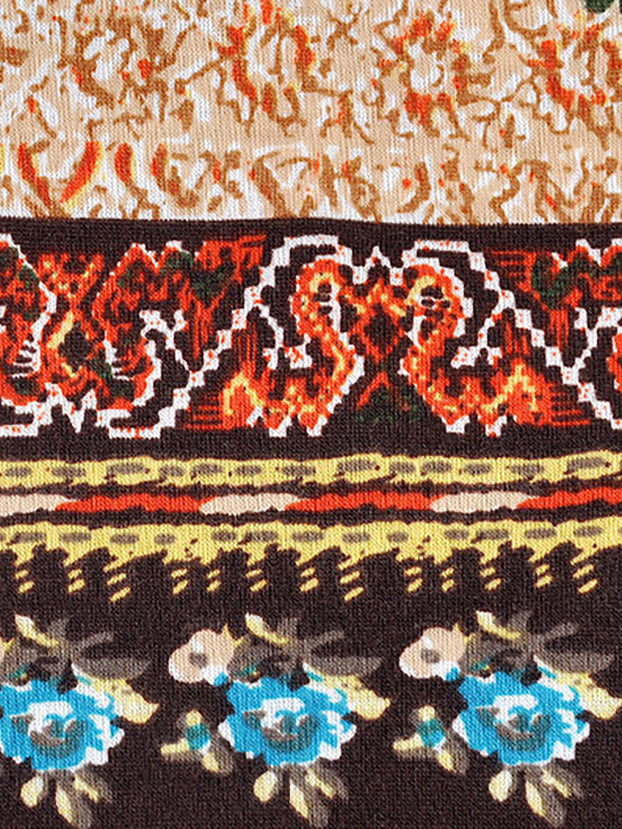 Dames muts | Boho print beanie