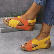 Dames sandalen voor lente en zomer met verstelbare bandjes
