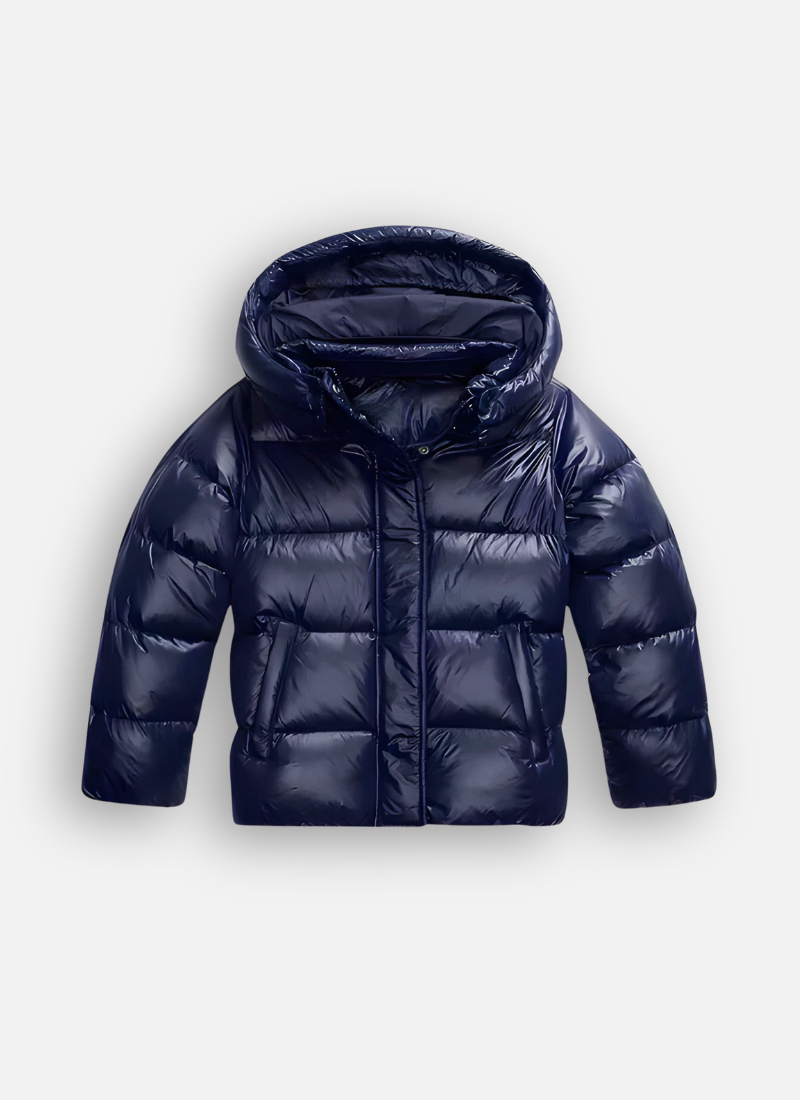 Gewatteerde dames winterjas | Zwarte of blauwe puffer jacket