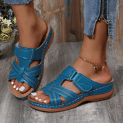 Dames sandalen met dikke zool