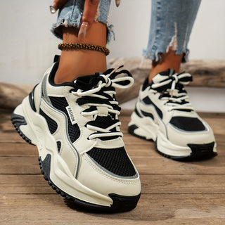 Trendy platform sneakers dames | Sportief met dikke zool