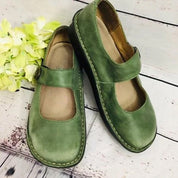 Mary Jane Schoenen met Klittenbandsluiting - Zomer Instappers