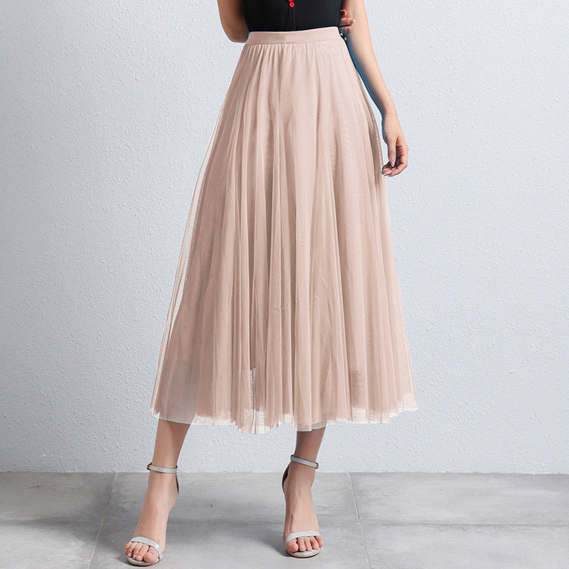 Midi Tule Rok Dames met Gelaagde Stof | Feestelijke Tutu Rok