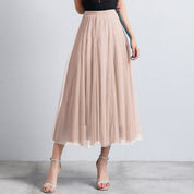 Midi Tule Rok Dames met Gelaagde Stof | Feestelijke Tutu Rok