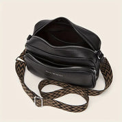 Dames Schoudertas | Medium crossbody tas met brede band