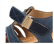 Dames sandalen met dikke zool
