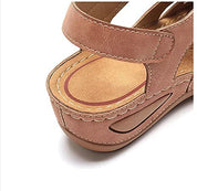 Dames sandalen met dikke zool