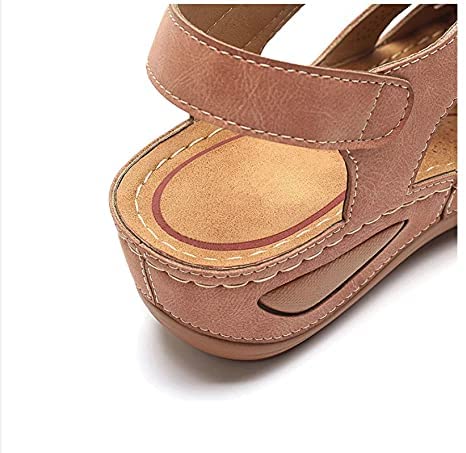 Dames sandalen met dikke zool
