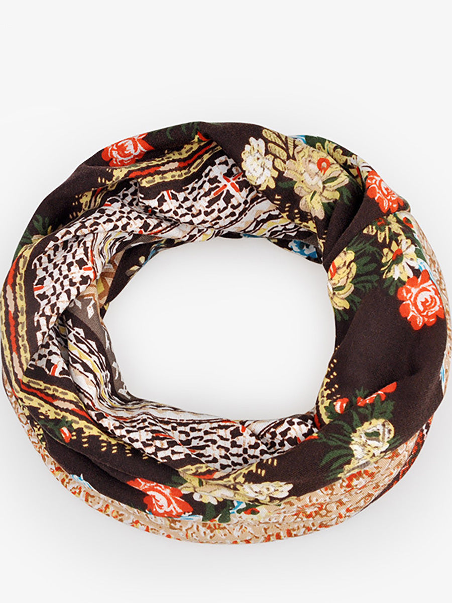 Dames muts | Boho print beanie