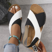 Dames sandalen voor lente en zomer met verstelbare bandjes