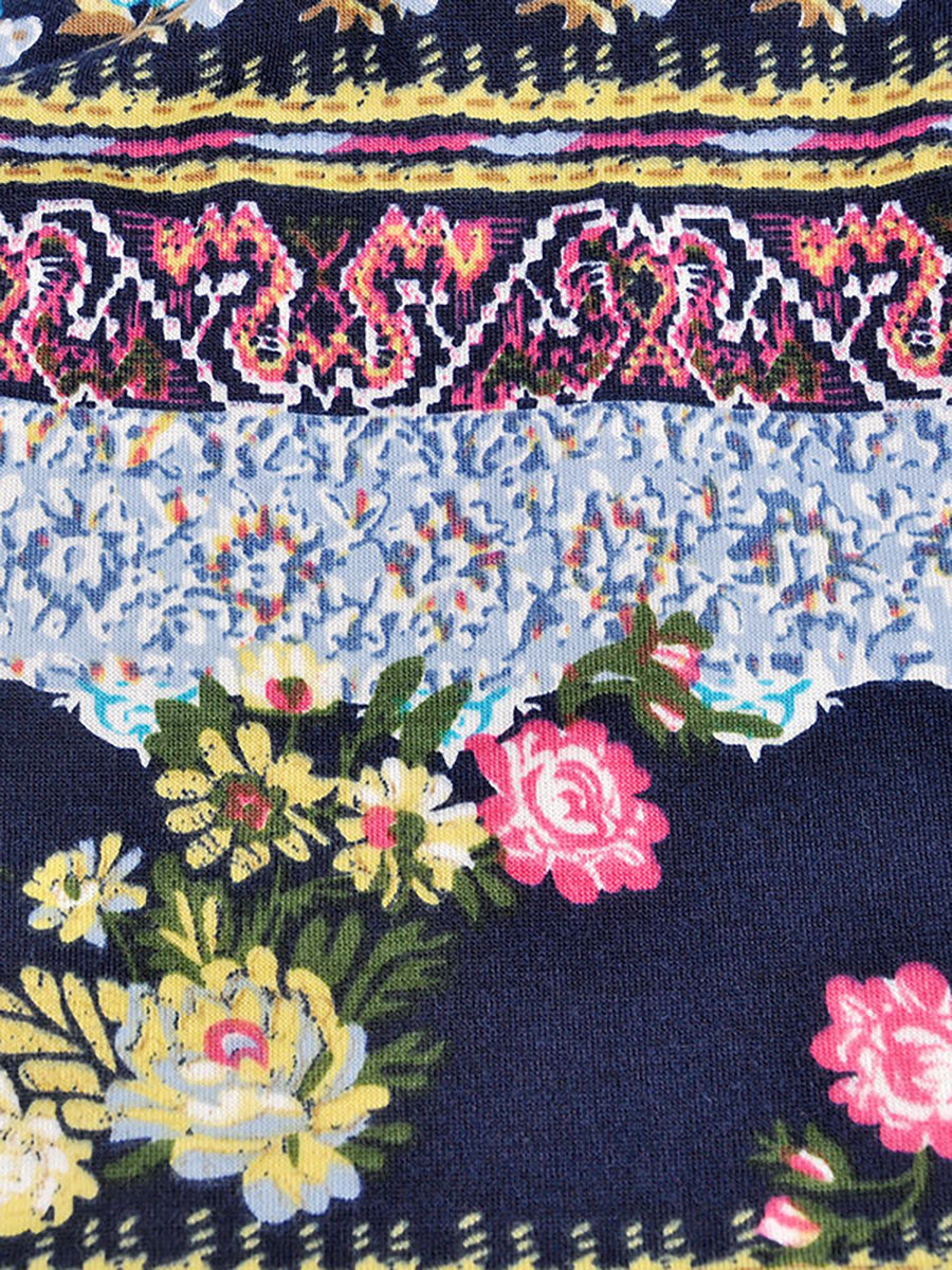 Dames muts | Boho print beanie