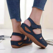 Dames sandalen met dikke zool