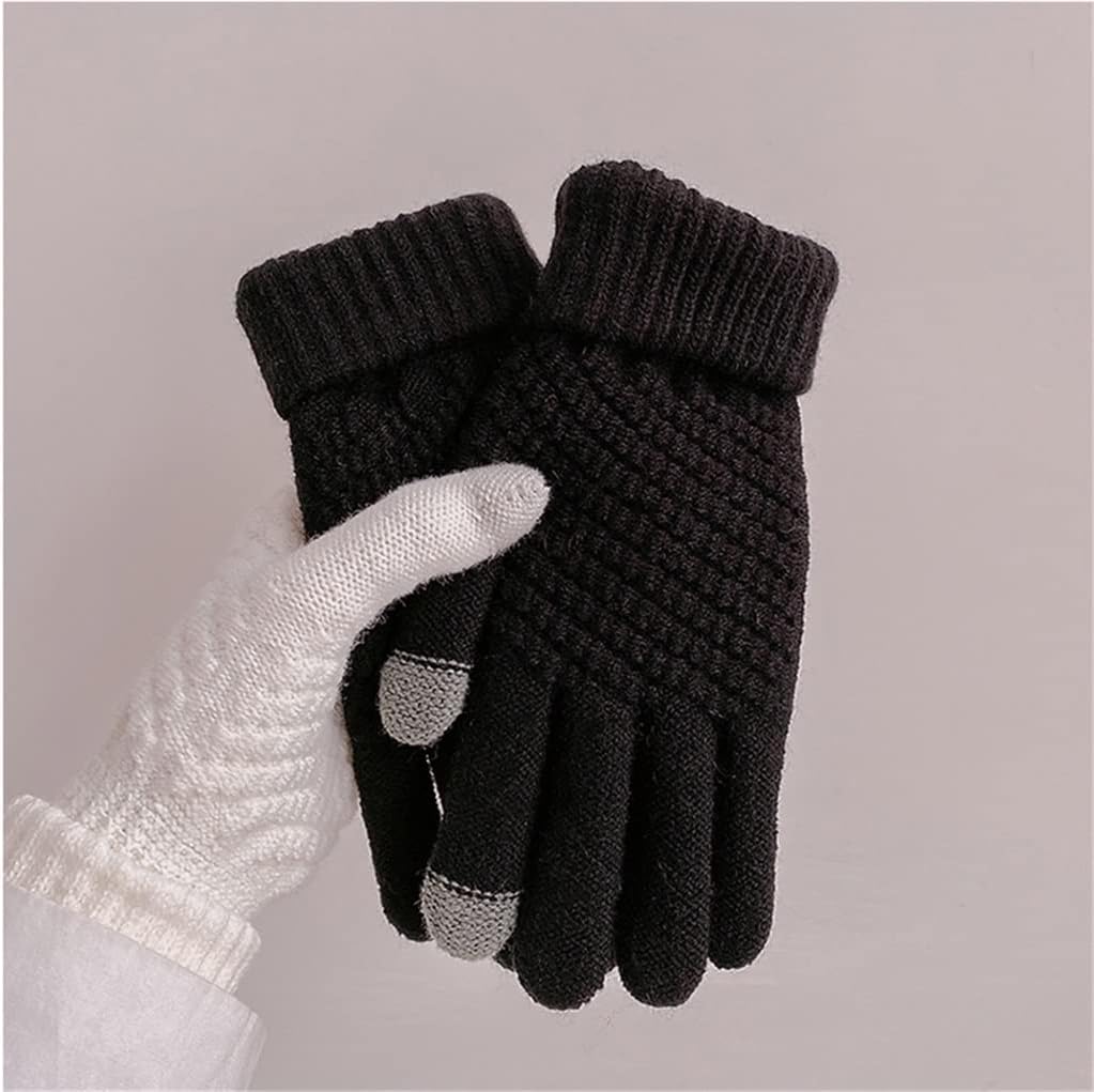 Gebreide dames handschoenen met touchscreen functie | Winter en herfst
