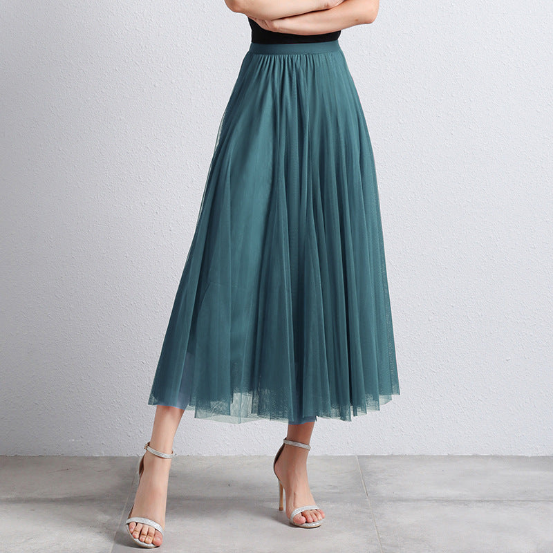 Midi Tule Rok Dames met Gelaagde Stof | Feestelijke Tutu Rok