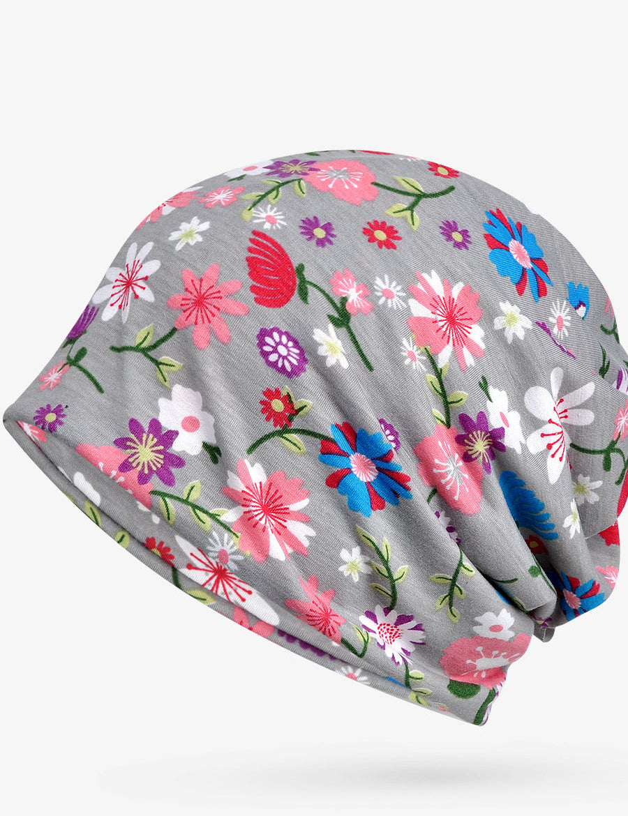 Dames muts | Boho print beanie