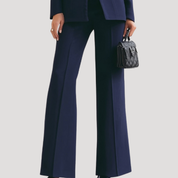 Dames zakelijke pak getailleerd - Blazer en pantalon set