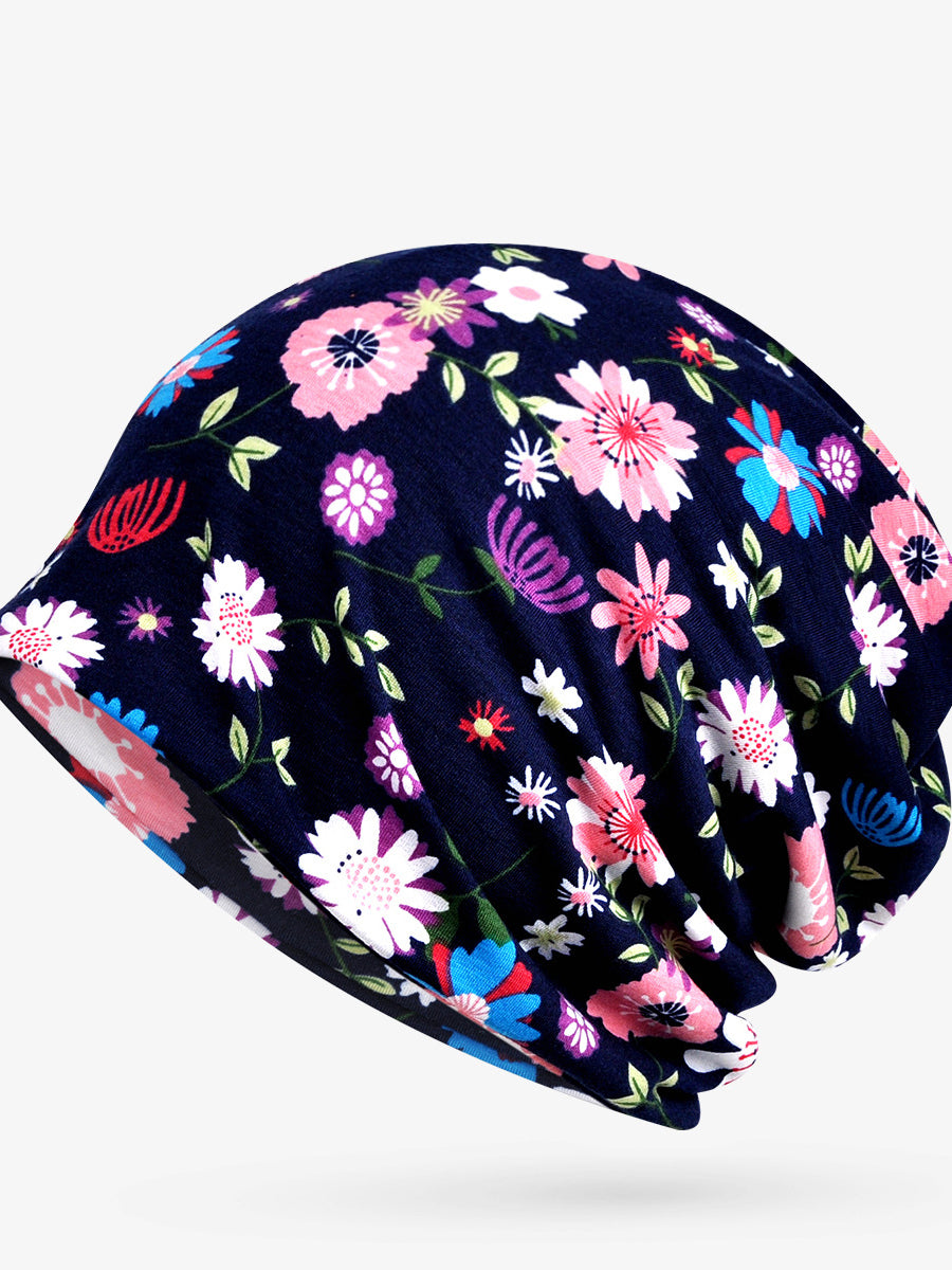Dames muts | Boho print beanie