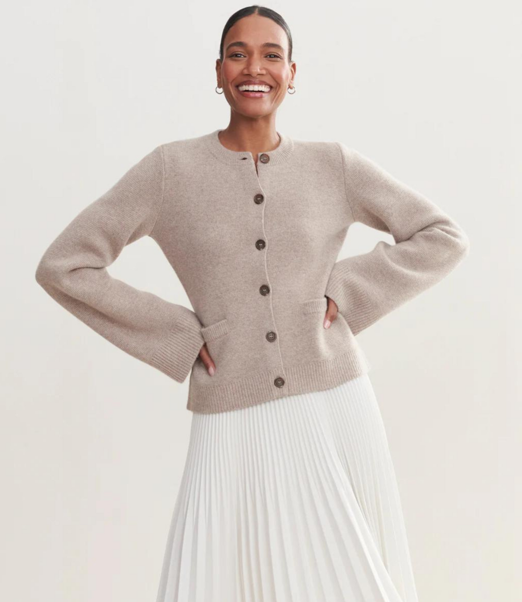 Gebreide dames cardigan | Elegante knit