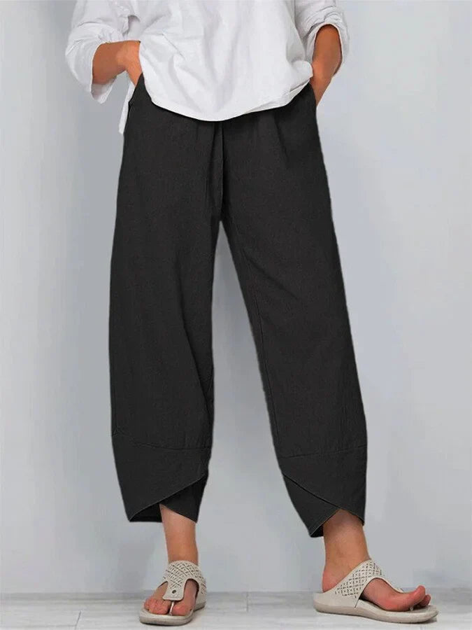 Dames broek met losse pasvorm voor dagelijks dragen