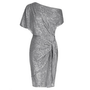 Dames cocktailjurk met pailletten en bodycon pasvorm