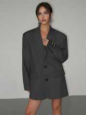 Oversized Blazer Dames | Lange Pasvorm en Zakelijke Snit