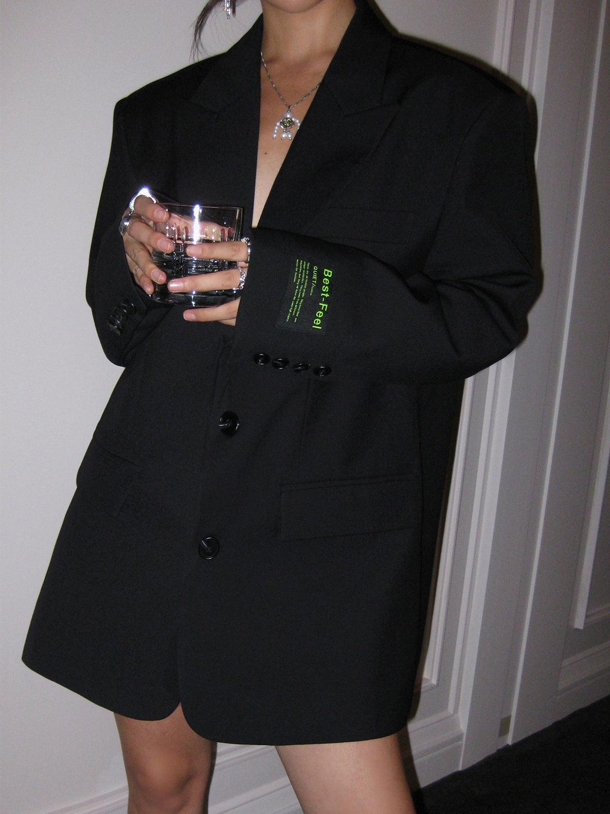 Oversized Blazer Dames | Lange Pasvorm en Zakelijke Snit