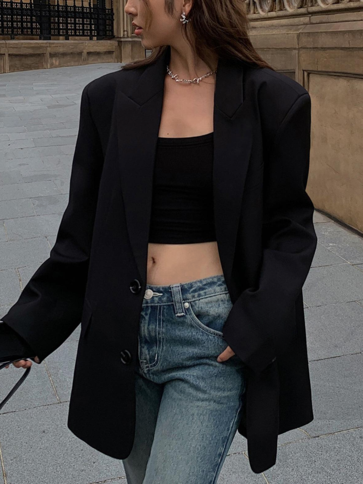 Oversized Blazer Dames | Lange Pasvorm en Zakelijke Snit