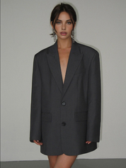 Oversized Blazer Dames | Lange Pasvorm en Zakelijke Snit