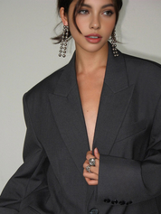 Oversized Blazer Dames | Lange Pasvorm en Zakelijke Snit