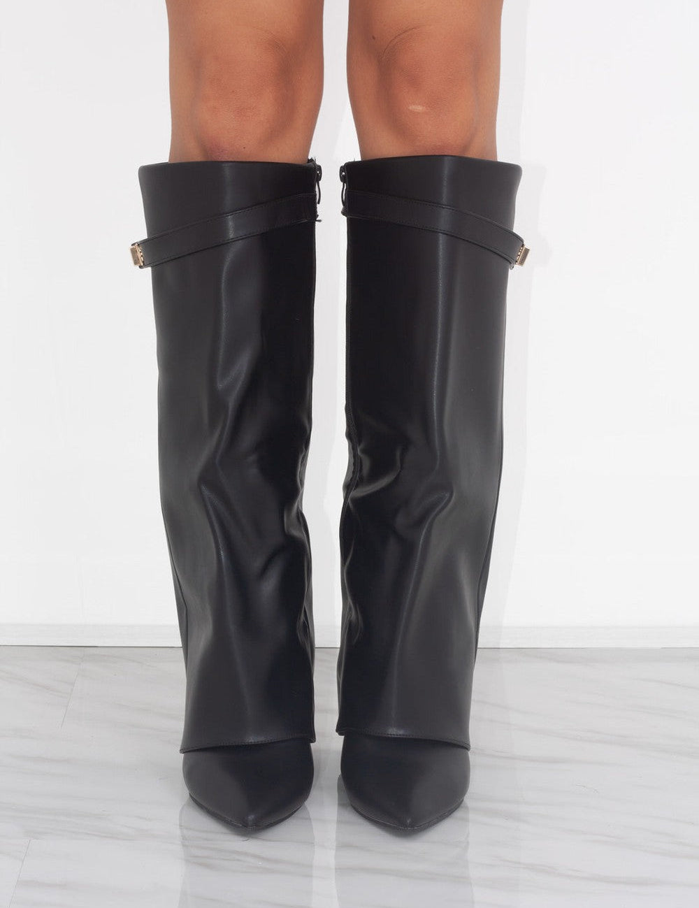 Black-Leather-Fold-Over-Shark-Classic-Buckle-Knee-High-Boot-2.jpg